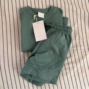 Zara Kids Sea Green Short Set